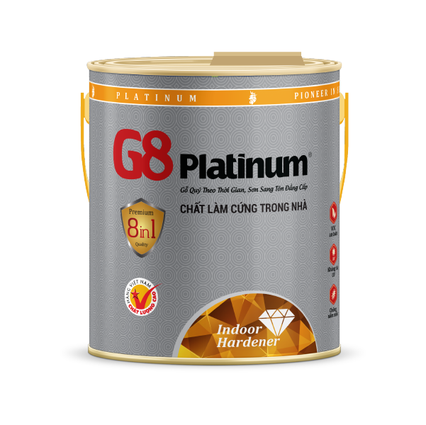 platinum trong nhà chất làm cứng 4kg